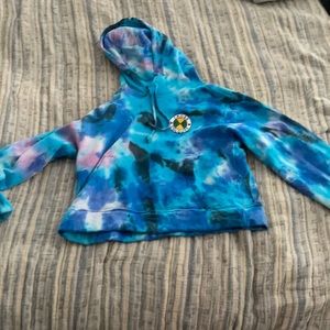 Cross Colours Circle Logo Blue & Purple Cropped